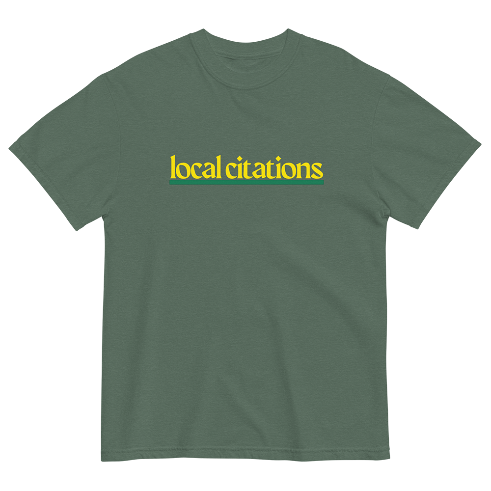 Local Citations Tee